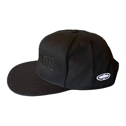 Regime Snapback Hat - Black on Black